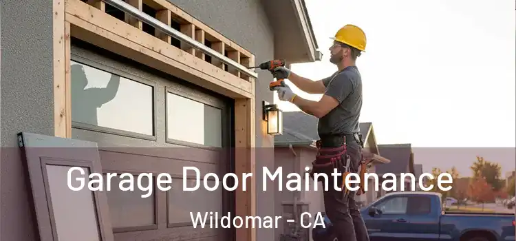 Garage Door Maintenance Wildomar - CA