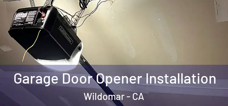  Garage Door Opener Installation Wildomar - CA