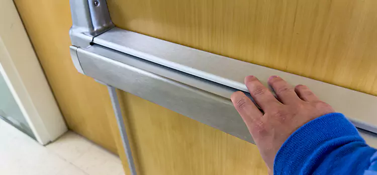 Installing a Push Bar on a Door Wildomar